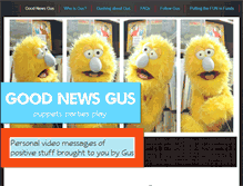 Tablet Screenshot of goodnewsgus.com
